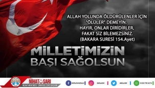 BAŞIMIZ SAĞOLSUN