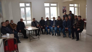 BAŞKAN SARI BELEDİYE BİRİMLERİNE ZİYARETTE BULUNDU