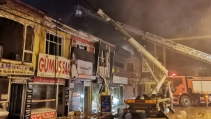 BOLVADİN'DE YANGIN ALARMI