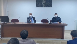 İLÇEMİZDE DEPREM TOPLANTISI YAPILDI