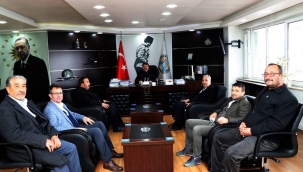 MHP İl Başkanı Kocacan’dan Başkan Sarı’ya ziyaret