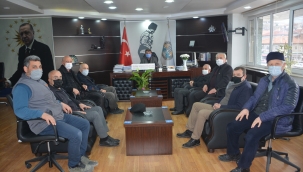 SUSAM SOKAĞI ESNAFLARINDAN BAŞKAN SARI'YA TEŞEKKÜR ZİYARETİ
