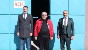 BAŞKAN BEKLE DİNAR SANAYİ KOOPERATİFİ BAŞKANLIĞINA ZİYARARETTE BULUNDU