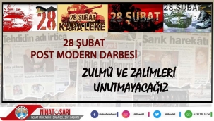 Başkan Sarı’dan 28 Şubat Mesajı