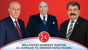 Başkan Sarı’dan MHP’nin Kuruluşunun 52.Yıl Dönümü Mesajı