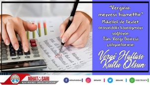 Başkan Sarı’dan Vergi Haftası Mesajı