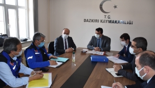 DAZKIRI'DA DEPREM TOPLANTISI YAPILDI