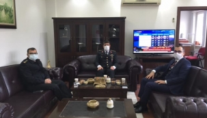 İL JANDARMA KOMUTANI ALBAY YILMAZ KIRGEL’DEN ADLİYEMİZE ZİYARET