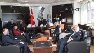 VAKIFBANK MÜDÜRÜNDEN VEDA ZİYARETİ