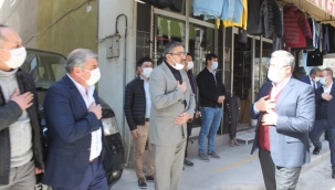 Ak Parti Milletvekili Özkaya Dinar’da Vatandaşlarla Buluştu.