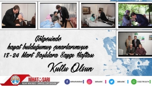 Başkan Sarı’dan 18-24 Mart Yaşlılara Saygı Haftası Mesajı