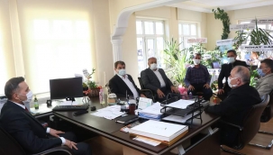 Başkan Sarı’dan İlçe Tarım Müdürü Karakuyu’ya Hayırlı Olsun Ziyareti