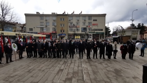 DİNAR'DA ÇANAKKALE ZAFERİ VE ŞEHİTLERİMİZ ANILDI