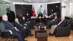 İYAŞ Yönetiminden Başkan Sarı'ya Ziyaret