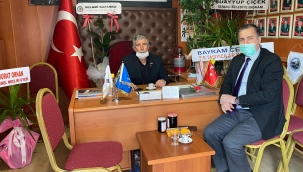KAYMAKAMIMIZDAN MUHARİP GAZİLER DERNEĞİNE ZİYARET