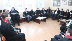 Başkan Sarı’dan Avukatlar Gününde Anlamlı Ziyaret