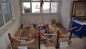 ÇANAKKALE GEZİCİ MÜZE SERGİSİ DAZKIRI'DA