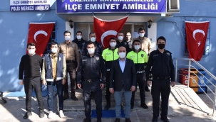 DAZKIRI BELEDİYE BAŞKANI İSMAİL TAYLAN POLİS HAFTASINI KUTLADI