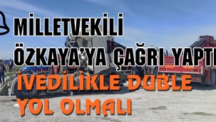 Dinar - Çay Yoluna Duble Yol Şart!