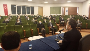 Kaymakam Kapankaya Din Görevlilerinin Hazırladığı Mutat Toplantısına Katıldı