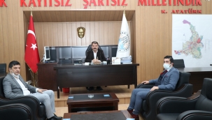 OEDAŞ Afyonkarahisar Yeni İl Müdürü Demir’den Başkan Sarı’ya Ziyaret