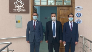 Sayın Sakarya ve Sayın Ateş Kaymakamımız Kapankaya'yı Ziyaret Etti
