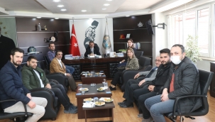 Türkiye İnşaat Mühendisleri Odası Afyonkarahisar Temsilciliğinden Başkan Sarı’ya Ziyaret yaret