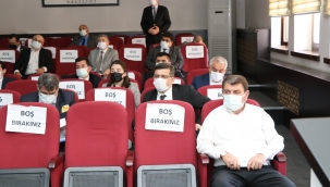 Başkan Sarı, Sanayi ve Teknoloji İl Müdürlüğü İl Planlama ve Geliştirme Kurulu toplantısına katıldı