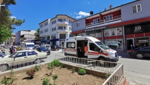 Dinar Merkezde Trafik kazası