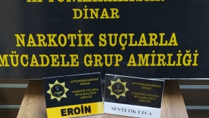 DİNAR NARKOTİK YAKALADI