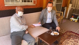 KAYMAKAM KAPANKAYA ŞEHİT VE GAZİ AİLELERİNE BAYRAM ZİYARETİNDE BULUNDU.