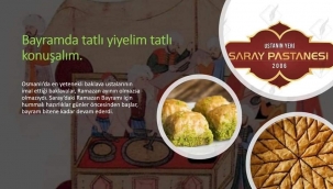 Saray Pastanesi'nden Ramazan Bayramı Duyurusu