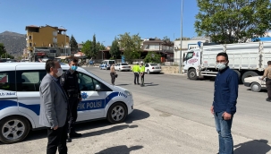 Sayın Kaymakam Kapankaya Kısıtlamaları Yerinde Denetledi