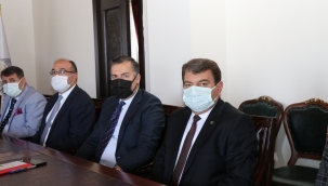 Başkan Sarı, İçişleri Bakanlığı tarafından yatırım programına alınan yatırımlar ile ilgili düzenlenen istişare toplantısına katıldı