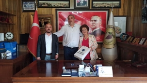 DAZKIRI BELEDİYE BAŞKANI İSMAİL TAYLAN KONYA TUZLUKÇU BELEDİYESİNİ ZİYARET ETTİ