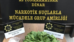 DİNAR NARKOTİK YAKALADI