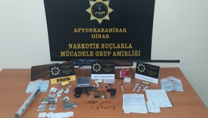 DİNAR NARKOTİK YAKALADI