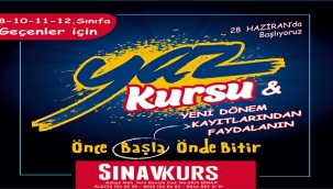 DİNAR SINAV EĞİTİM KURUMLARI ,28 HAZİRAN'DA YAZ KURSU İLE BAŞLIYOR!