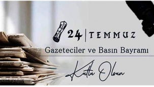 CHP İLÇE BAŞKANLIĞI GAZETECİLER VE BASIN BAYRAMINI KUTLADI