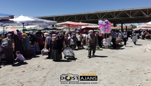 DİNAR BAYRAM ÖNCESİ ADETA DOLDU TAŞTI