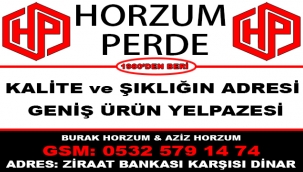 Horzum Perde Burak Horzum'dan Kurban Bayramı Mesajı