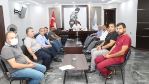 Başkan Sarı birim amirleri ile değerlendirme toplantısı yaptı