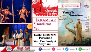 Ücretsiz “Yunusla Yürürken” adlı tiyatro gösterisi