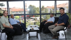 Yargıtay Üyesi Çelik’ten Başkan Sarı’ya ziyaret