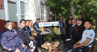 Başkan Sarı’dan İtfaiyeciler Haftası’nda Anlamlı Ziyaret