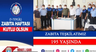 Belediye Başkanımız Nihat Sarı’dan Zabıta Haftası Mesajı