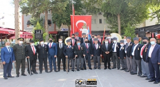 Dinar’da Gaziler Günü Kutlandı