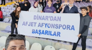 Dinar'dan Afjet Afyon Spora Destek