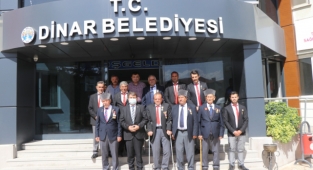 Gazilerimizden Başkan Sarı’ya İade-i Ziyaret