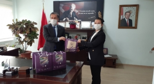 KOSGEB MÜDÜRLÜĞÜ KAYMAKAM KAPANKAYA'YI ZİYARET ETTİ